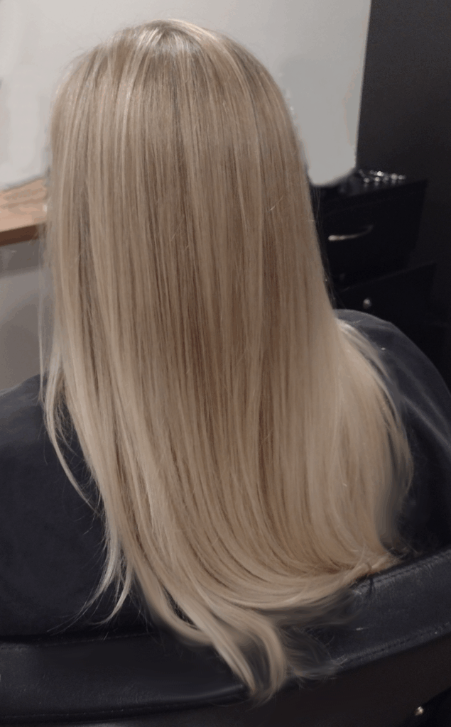 Highlights, balayage style